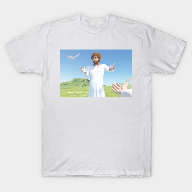 The Resurrection of Jesus T-Shirt by Andrea Matarazzo